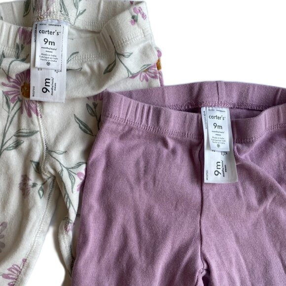 🪻3/$15 Outfit Bundle | Baby Girl Leggings S/2 - Picture 6 of 6